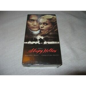 Paramount VHS Sleepy Hollow 2000 Horror Headless Horseman Johnny Depp NEW